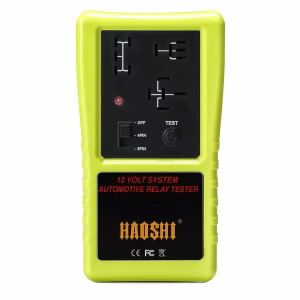 HAOSHI HS-2001 Bil 12V Relé Tester Trådlös Design Grön / Röd