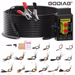 GODIAG GT108 Full Version Super OBDI-OBDII Universal Konvertering Adapter För Bil, SUV, Lastbil, Traktor, Gruvfordon, Generator, Båt, Motorcykel